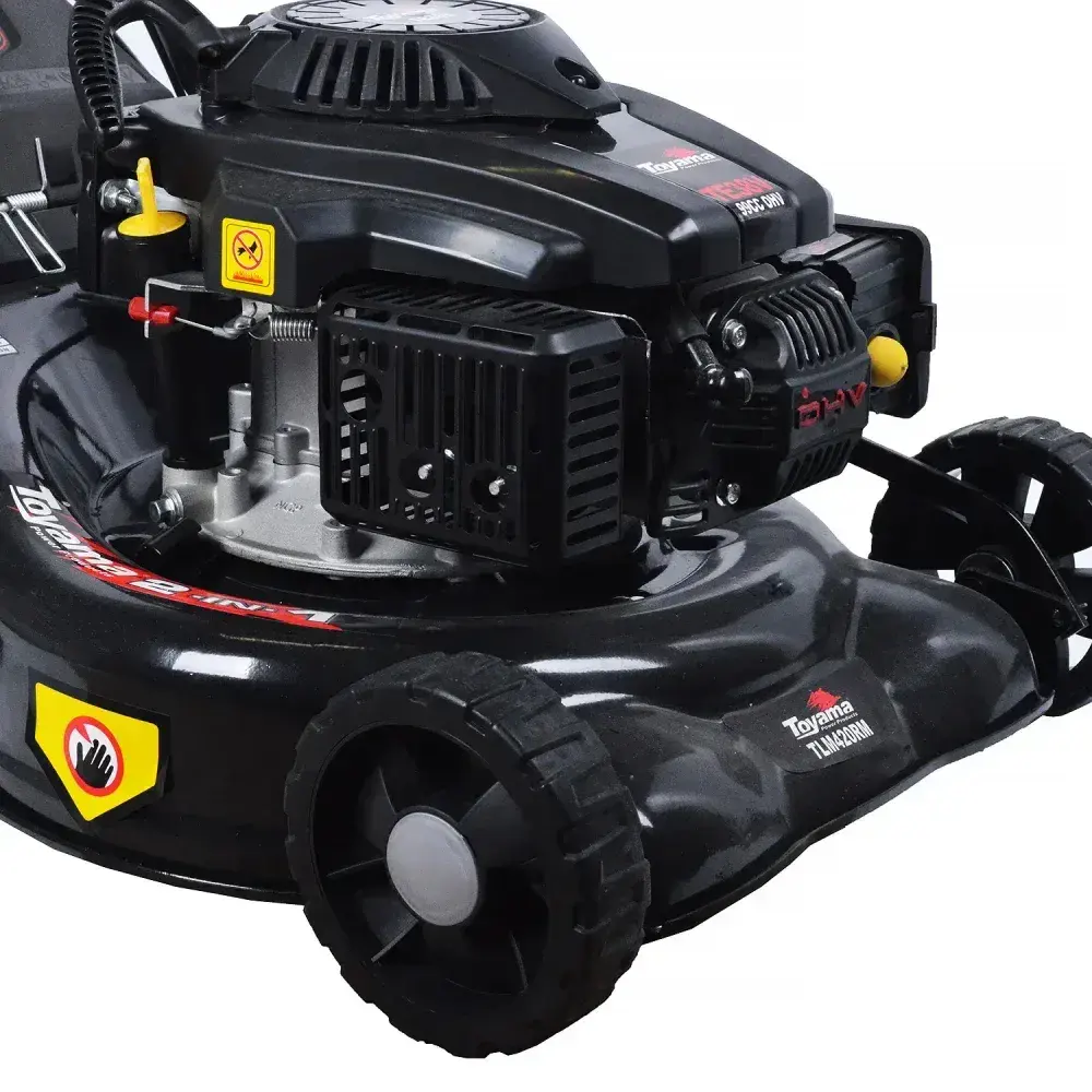 Máquina de cortar grama à gasolina 3,5HP TLM420RM-38 Toyama — fotografia 10