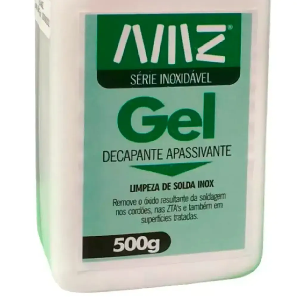 Gel decapante para solda inox 500G AMZ301 amazonia — fotografia 3