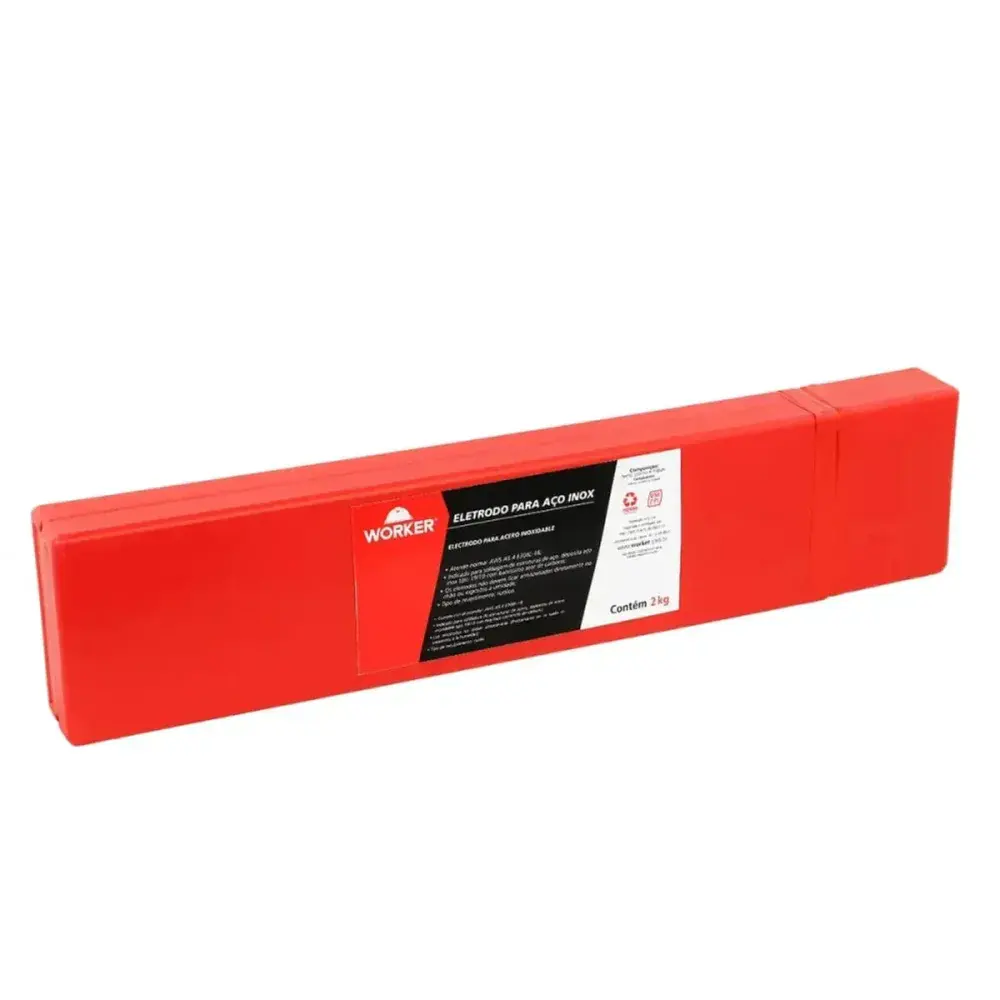 Eletrodo para inox E308L 3,25MM 2KG Worker — fotografia 9
