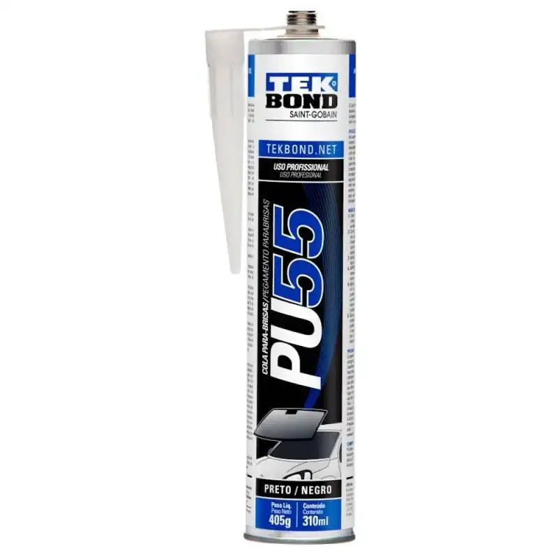 Adesivo automotivo PU55 preto 405 GR 310 ML 20904001000 Tekbond — fotografia de referência