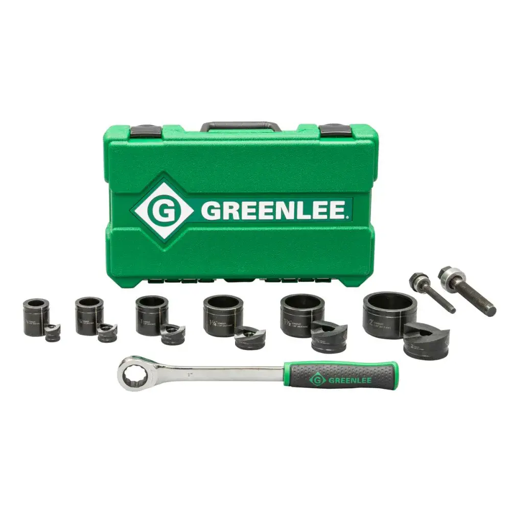 Vazador de chapa manual 7238SB 1/2 a 2 polegadas Greenlee — fotografia de referência