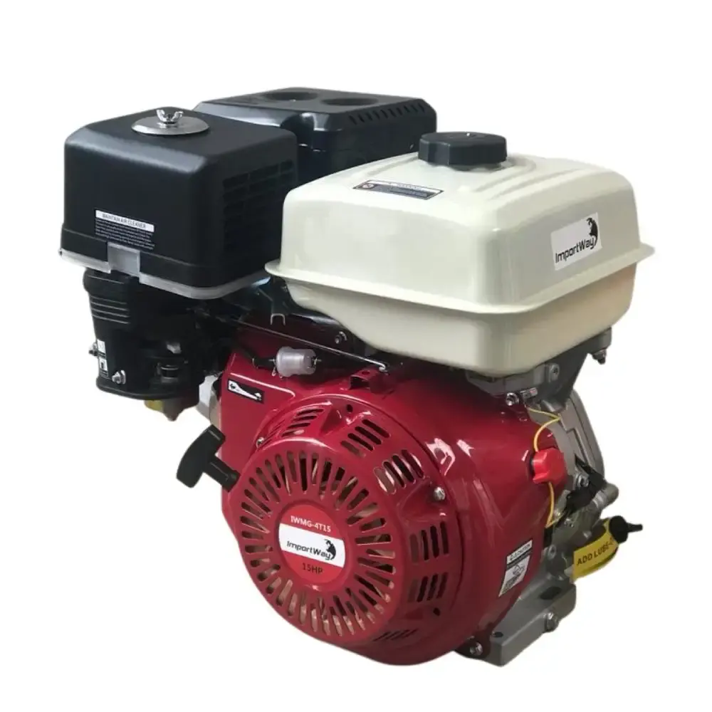 Motor gasolina 15 HP 4 tempos partida manual IWMG4T15 ImportWay — fotografia de referência