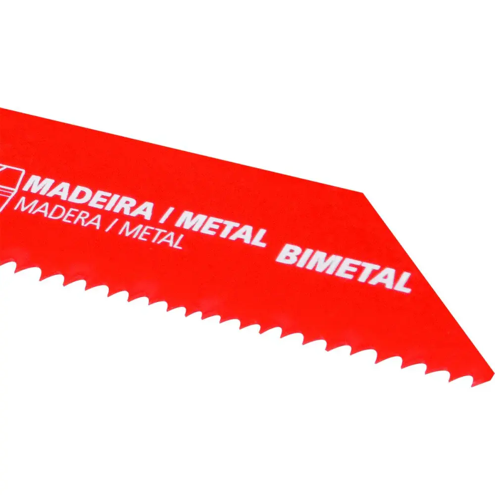 Lâmina para serra sabre bimetálica 1/2” 150MM 10/14 dentes Worker — fotografia 5