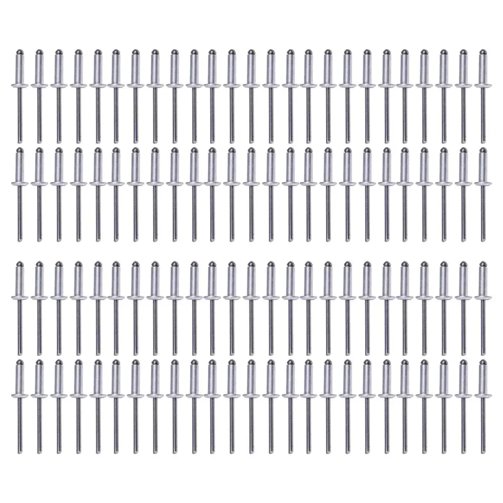 Rebite de repuxo alumínio 3,2X8MM 100 peç Worker — fotografia de referência