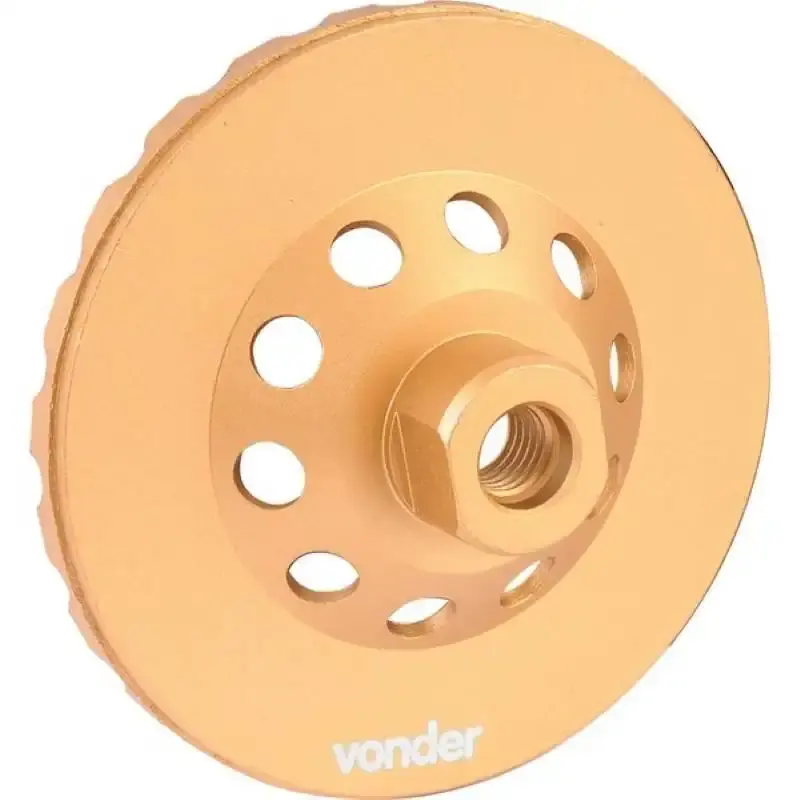 Disco de desbaste diamantado 4.1/2 POL 115 MM turbo Vonder — fotografia 2