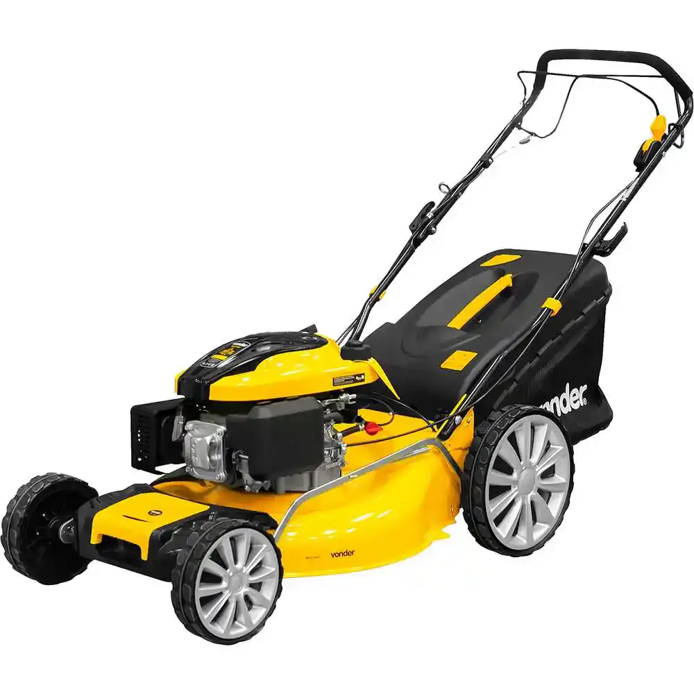 Cortador de grama a gasolina 6,5 HP corte 22 POL com recolhedor MGV-226T Vonder — fotografia de referência
