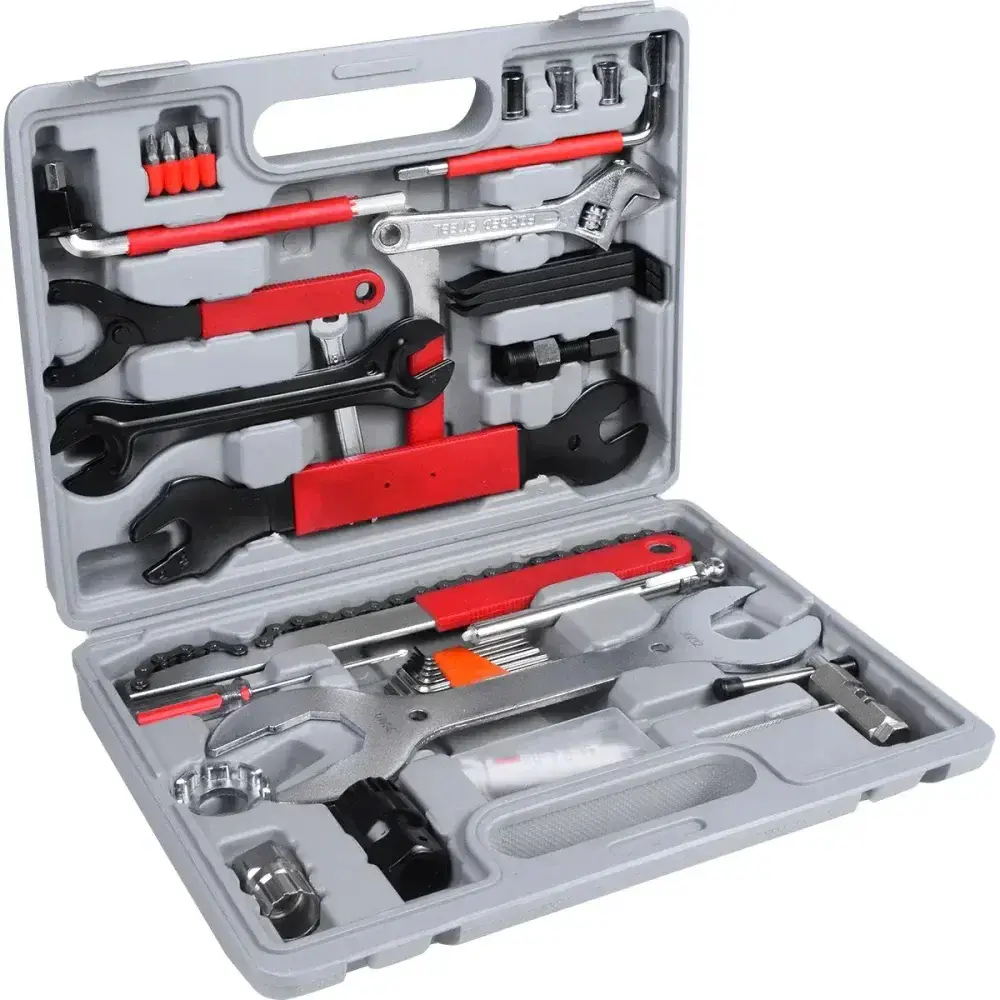 Kit de ferramentas para bicicleta com 46 peç Bumafer — fotografia 7
