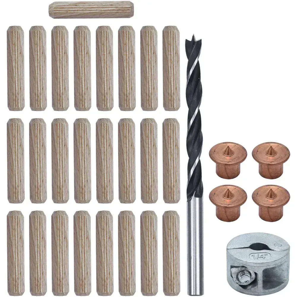 Conjunto para cavilhar de 6MM - Wolfcraft - 291600 — fotografia 7