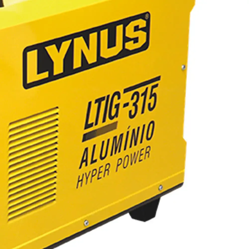Solda tig 315 para alumínio ac/dc pulsada LTIG-315HP trif 220V 15606.3 Lynus — fotografia 5