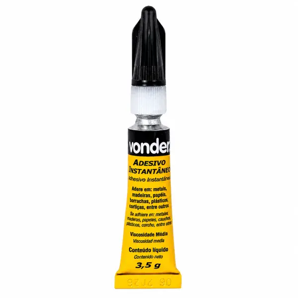 Cola instantânea adesivo 3,5G - Vonder