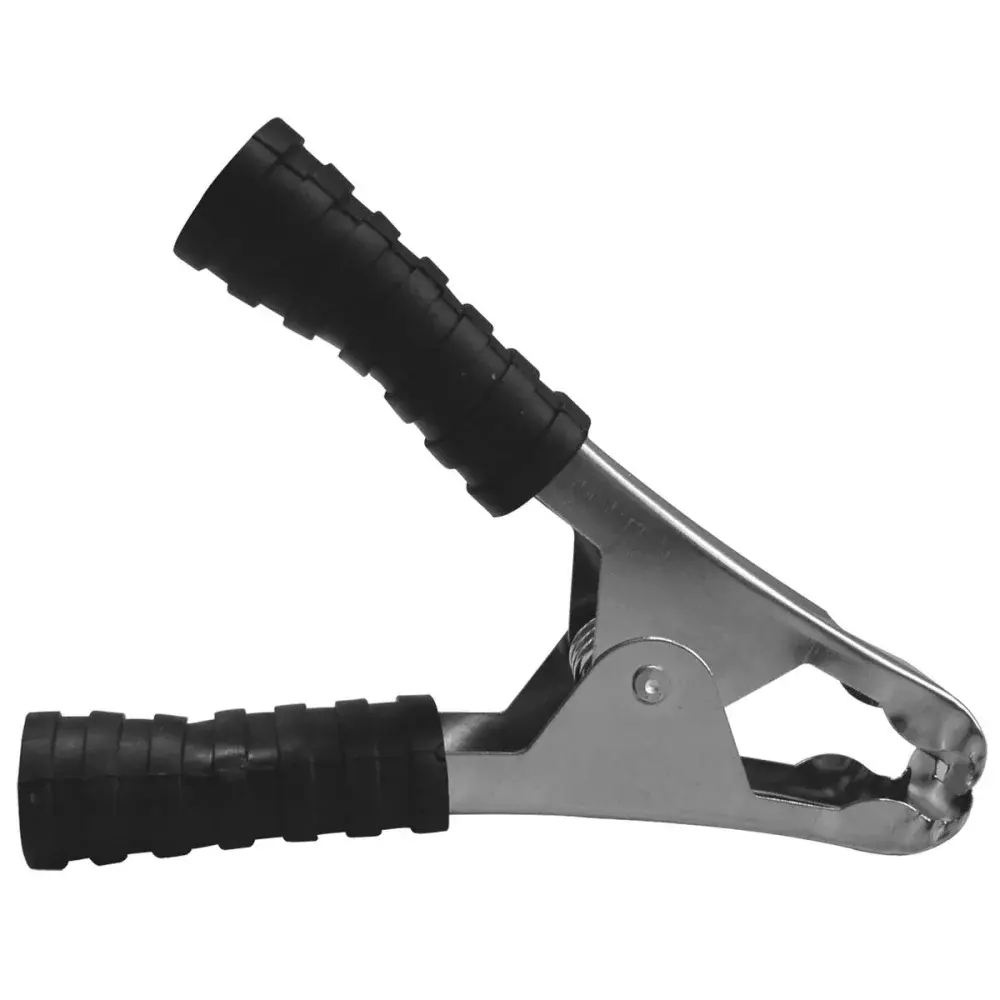 Garra clip jacaré grande 100A preto Interneed