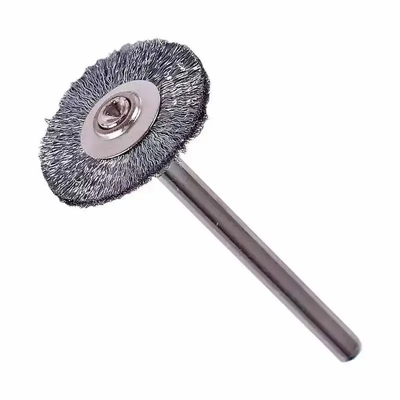 Escova de aço de carbono ref. 428 Dremel — fotografia de referência