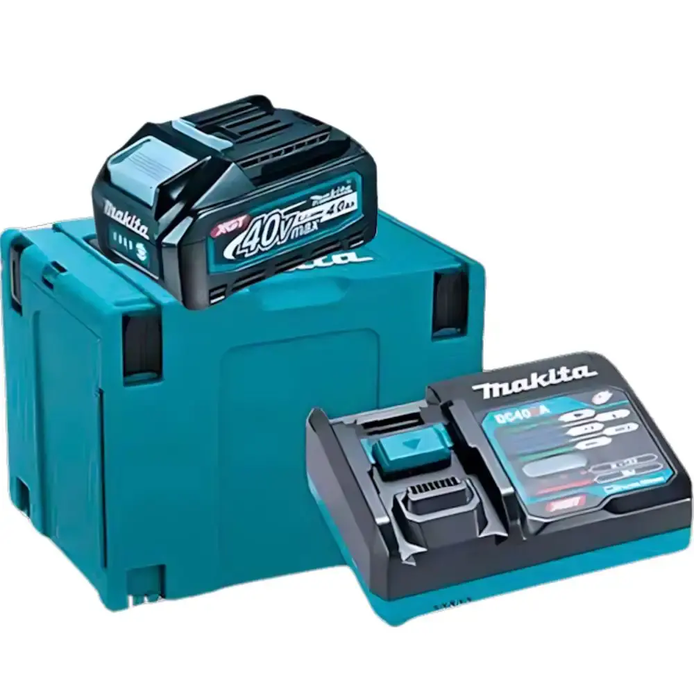 Martelete max perfurador rompedor bateria 40V com 2 baterias e maleta HR001GM201 Makita 110 V — fotografia 3