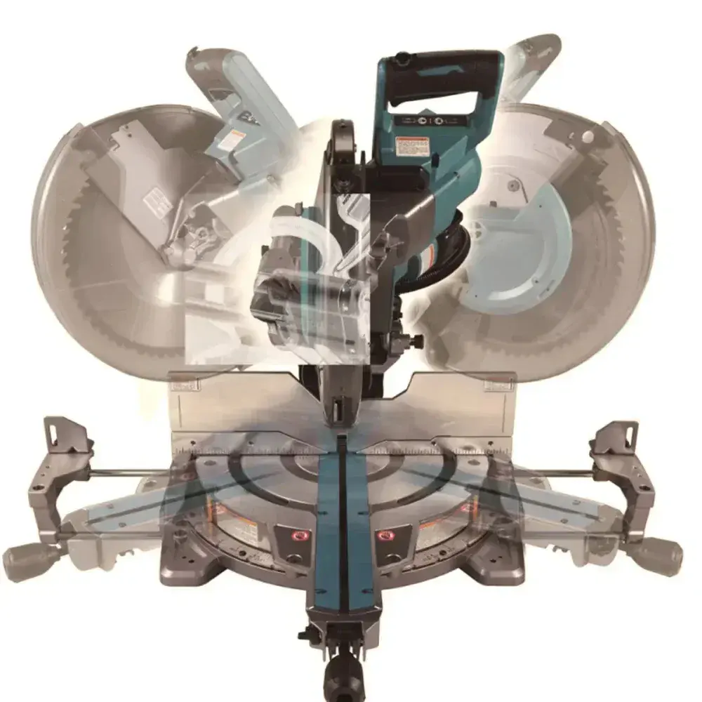 Serra esquadria xgt 12 305MM 5.0AH 40V Makita — fotografia 6
