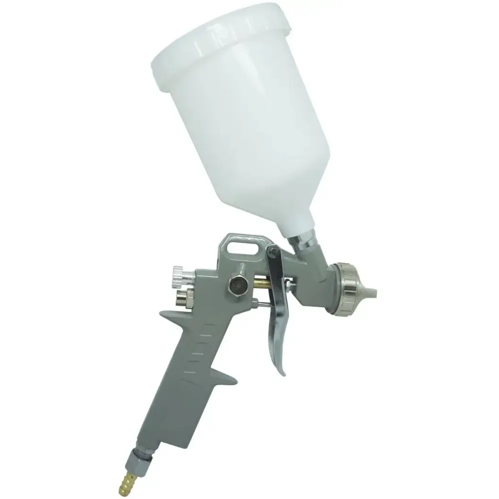 Pistola de pintura gravidade bico 1,5 MM 600ML EVPPG600-1B Evald — fotografia 2