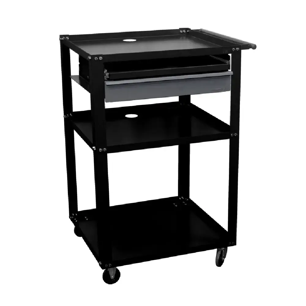 Rack aberto com 1 gaveta para computador 91016 Presto — fotografia de referência
