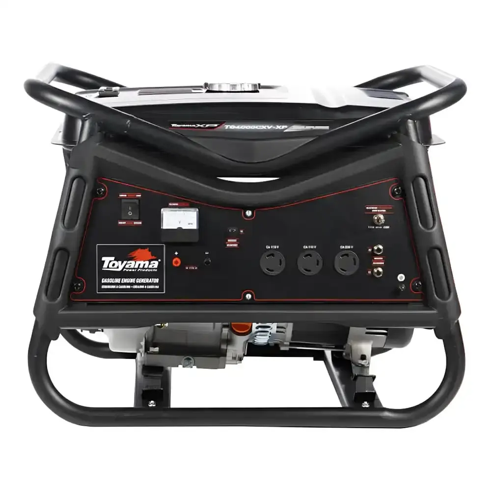 Gerador energia gasolina 3,8KVA 201-049 bivolt AVR Toyama — fotografia 3