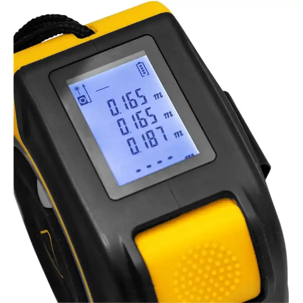 Medidor de distância a laser 40 metros com trena 5M x 19MM Vonder — fotografia 11