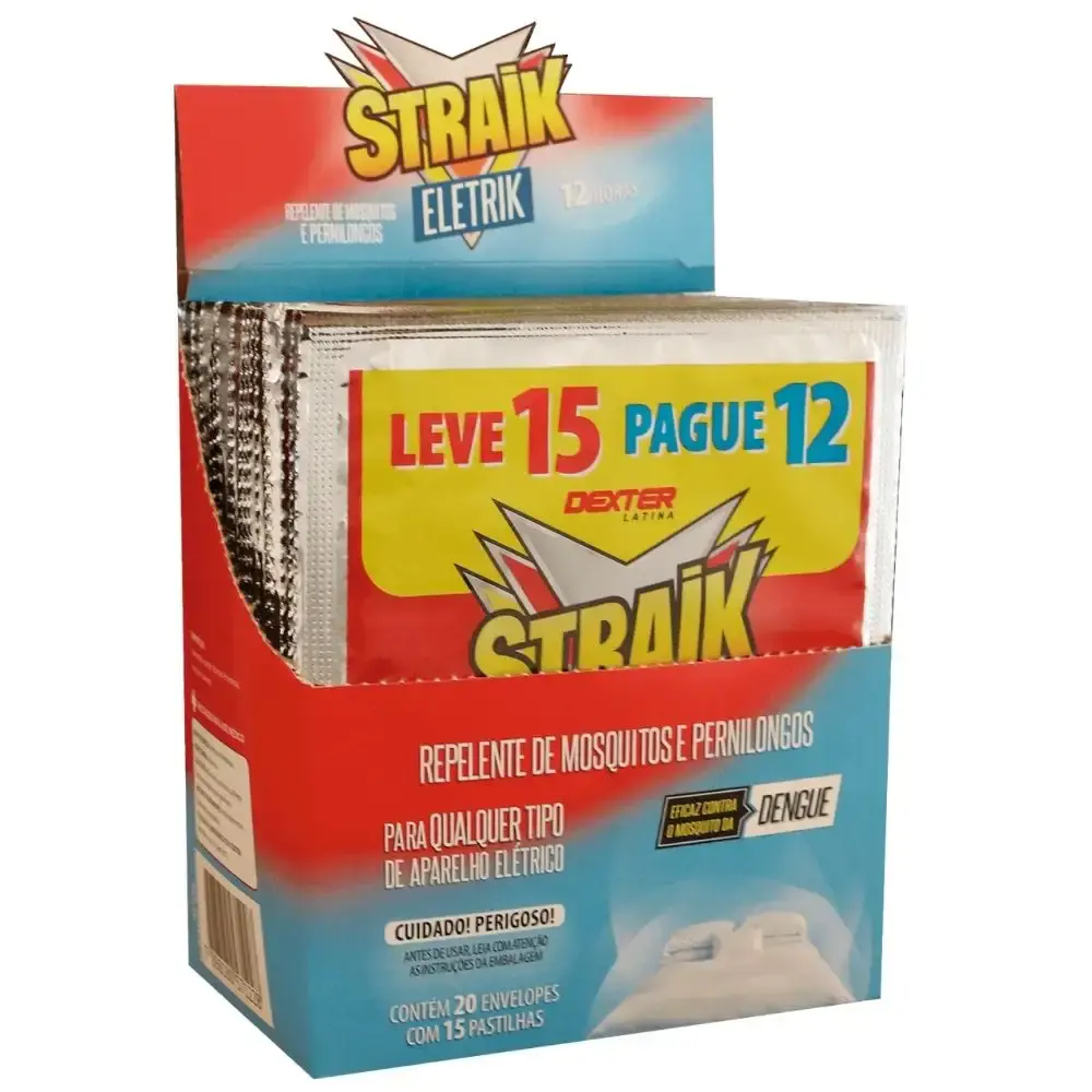 Repelente para insetos straik eletrik 12 horas Dexter — fotografia 3