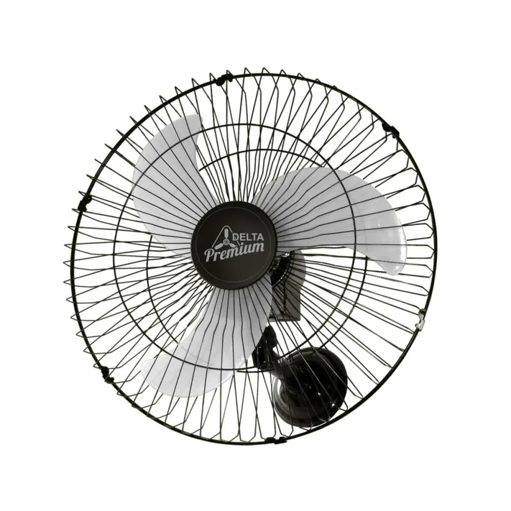 Ventilador de parede 60CM preto bivolt Ventidelta