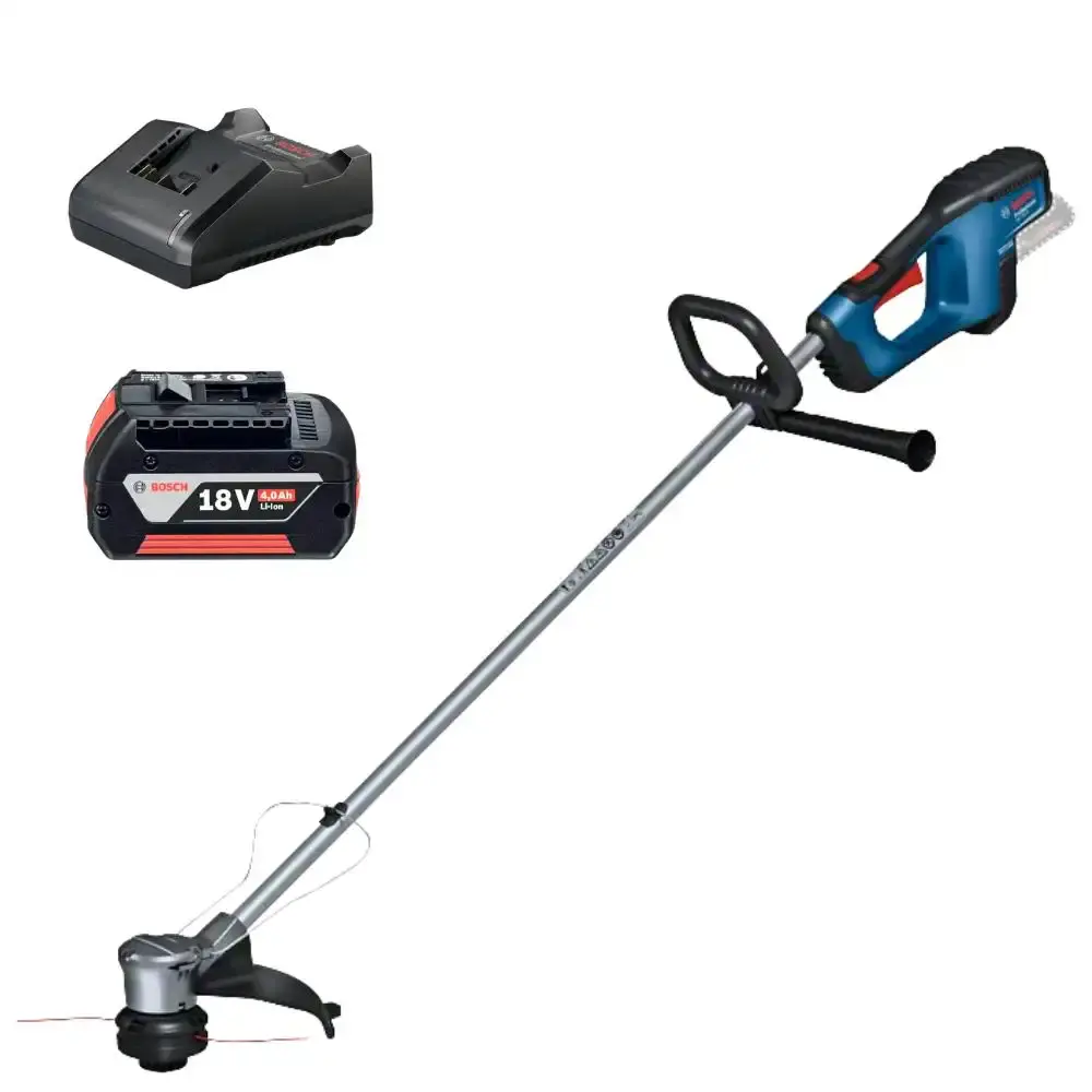 Aparador de grama GRT 18V-33 + bateria + carregador Bosch