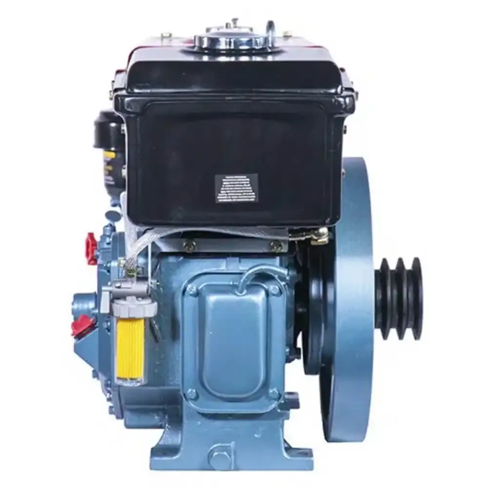 Motor diesel 7,7 HP partida manual 2400 RPM 4T TDWE8R-XP Toyama — fotografia 3