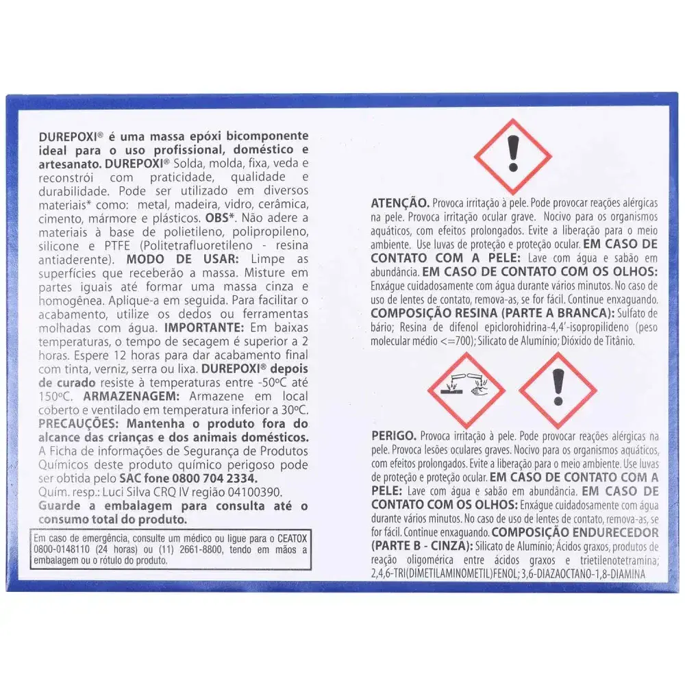 Durepoxi 250G 2 horas loctite Henkel — fotografia 8