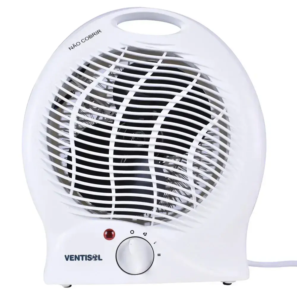 Aquecedor doméstico A1-02 termoventilador 2000W Ventisol 220V — fotografia de referência
