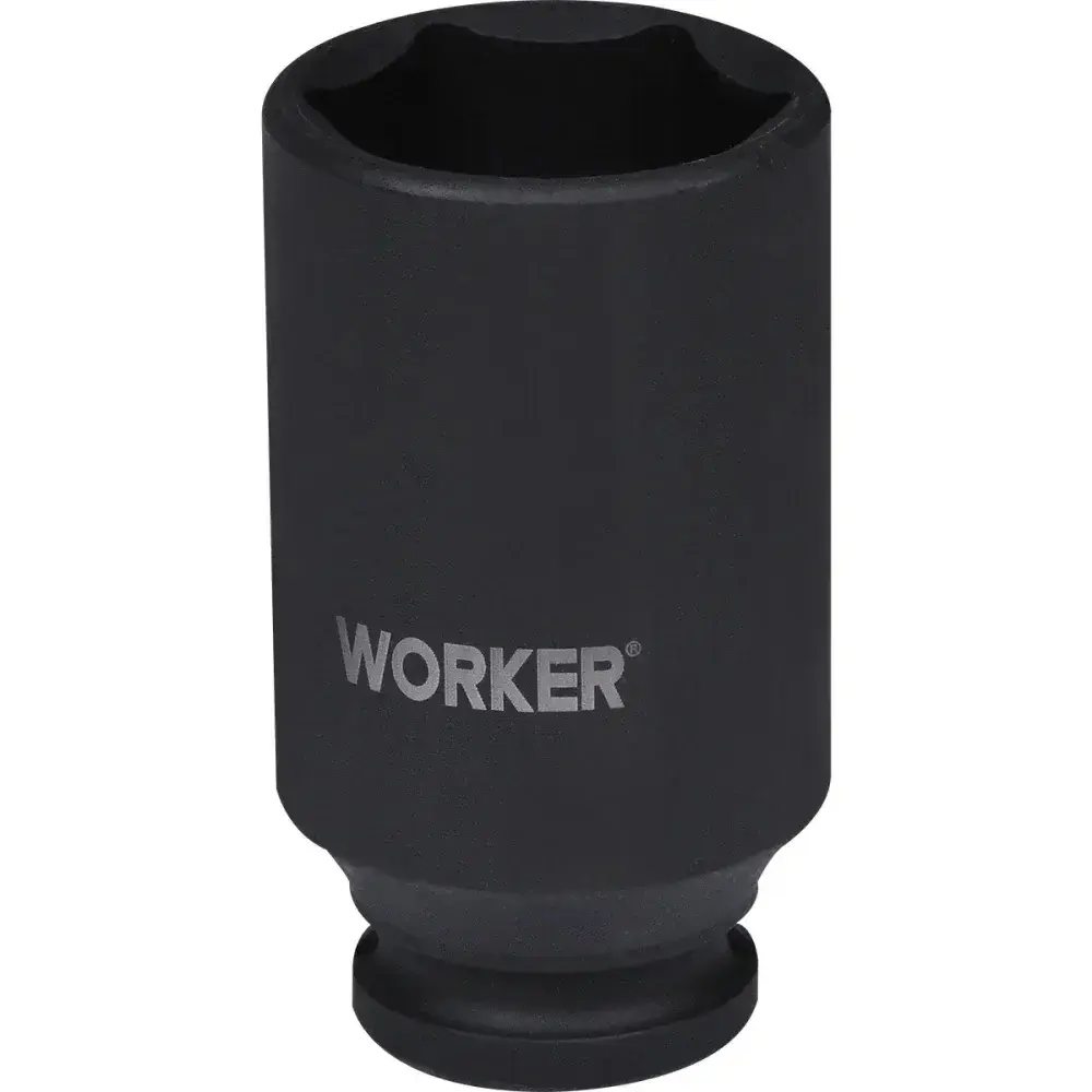 Soquete sextavado de impacto longo encaixe 1/2 32MM Worker — fotografia 6