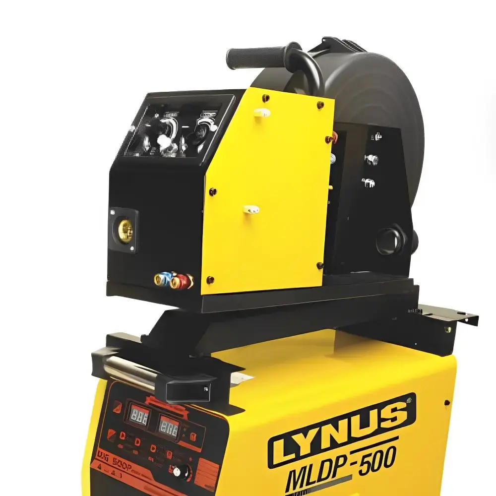 Solda inversora multiprocessos trifásico MLDP-500HP Lynus — fotografia 3
