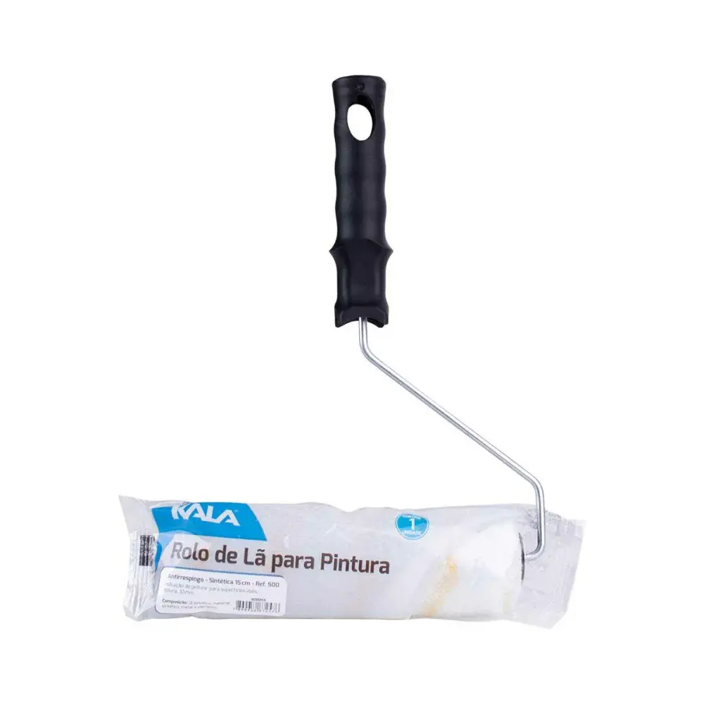 Rolo para pintura lã antirrespingo 15CM Kala — fotografia de referência