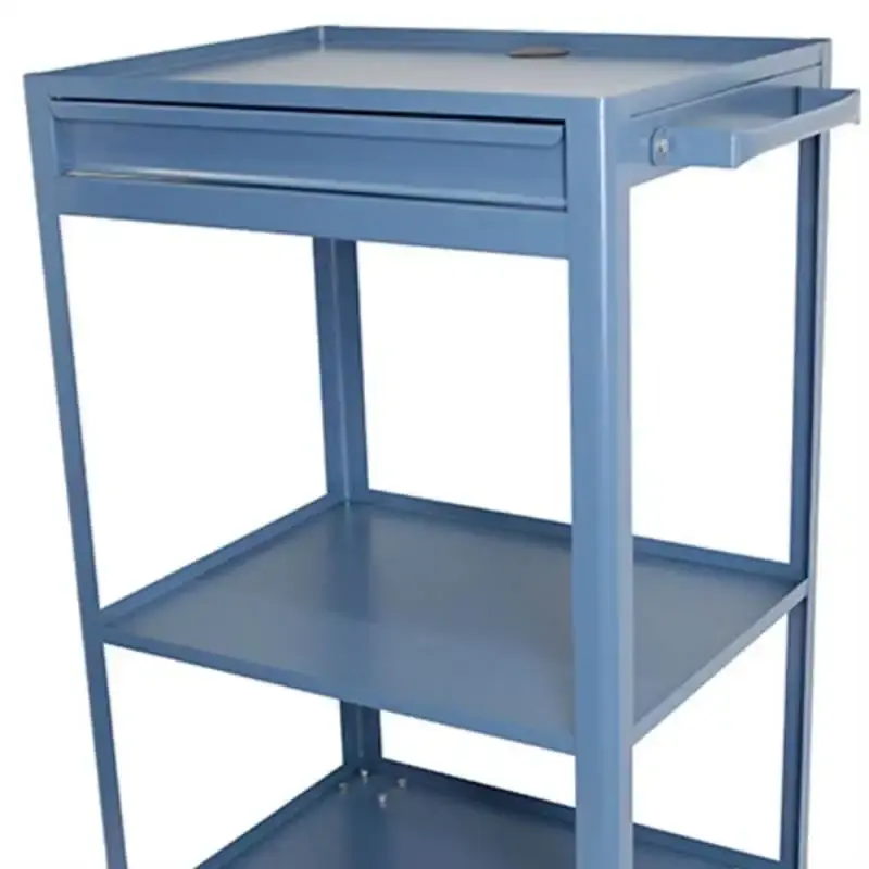 Rack aberta para computador com gaveta para teclado NR-1 nocran Marcon — fotografia 2