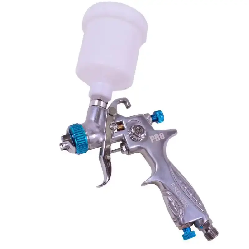 Pistola de pintura e cola gravidade hvlp 0.8 MM 125 ML PRO-535 Ldr2 — fotografia de referência
