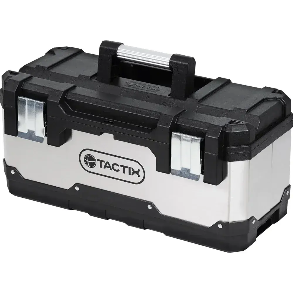 Caixa de ferramenta modular plástica e metal 2 em 1 Tactix — fotografia 9