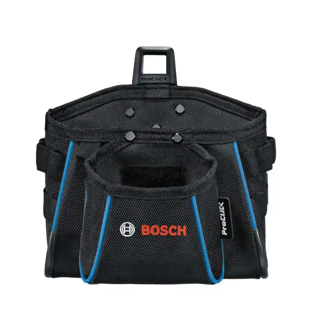 Cinturão para ferramentas com 2 bolsas em poliéster proclick Bosch — fotografia 7