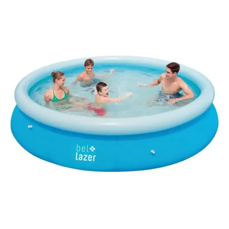 Piscina inflável 6200 litros com kit reparo e válvulas para filtro 620000 BEL — fotografia 2
