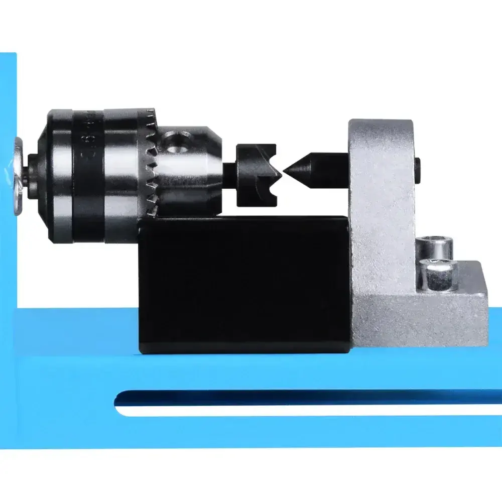 Mini torno mecânico 145MM 150W bivolt Bumafer — fotografia 11