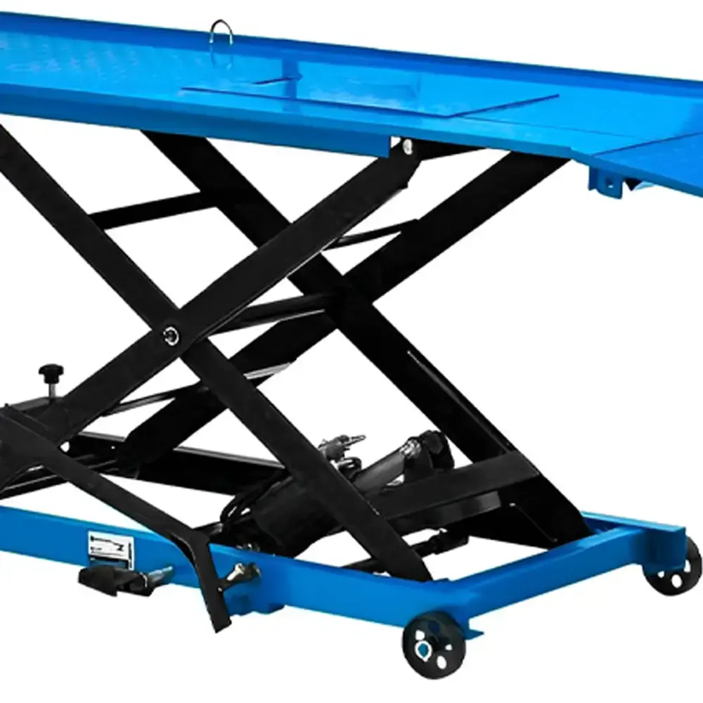 Elevador Hidráulico Pneumático Automotivo p/ Motos até 450 Kgs 6147 BREMEN — fotografia 4