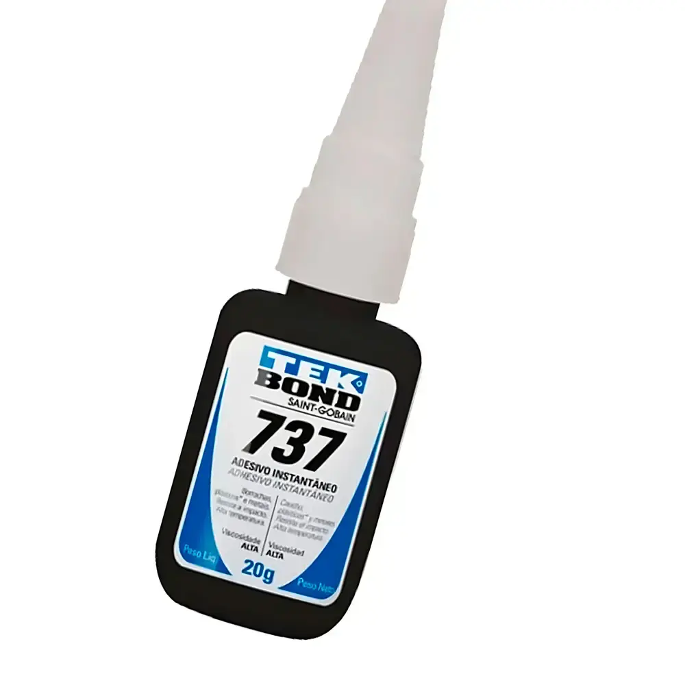 Adesivo instantâneo 737 20 gramas Tekbond — fotografia 3