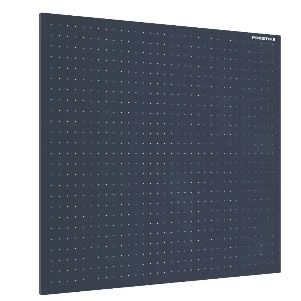 Painel para ferramentas em aço 970 x 940MM cor chumbo Presto — fotografia de referência