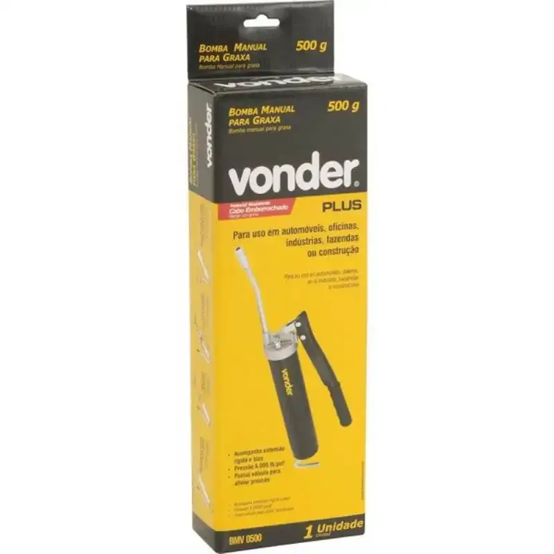 Bomba manual para graxa 500 GR BMV 0500 plus Vonder — fotografia 4