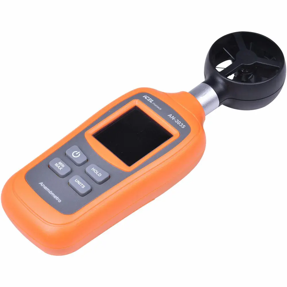 Anemômetro digital AN-3035 Icel — fotografia de referência