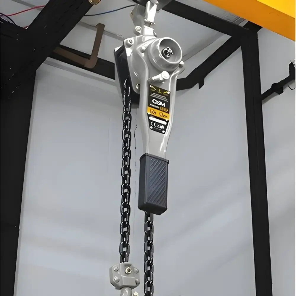 Talha manual de corrente com alavanca 3 TON elevação 1.5 metros TCA 3000 CSM — fotografia 5