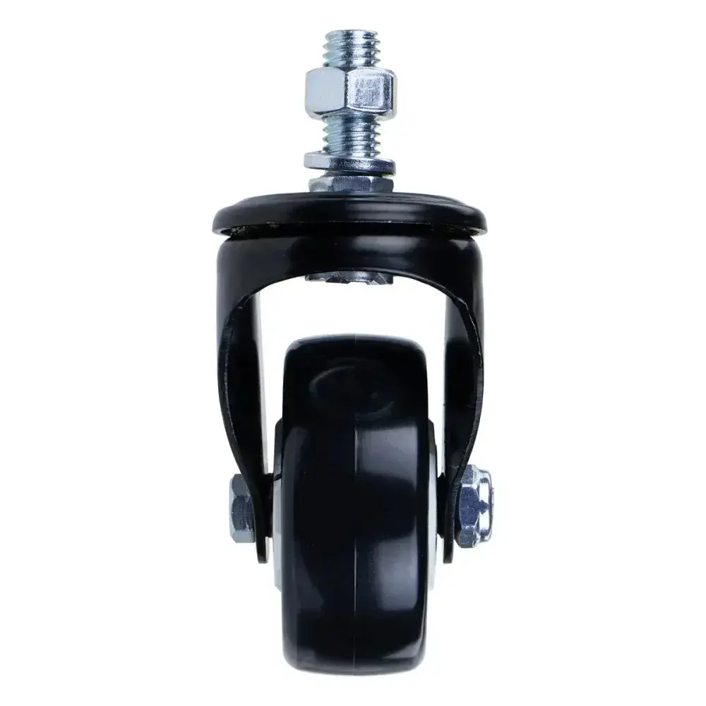 Rodízio parafuso de poliuretano 150MM preto Worker — fotografia 8