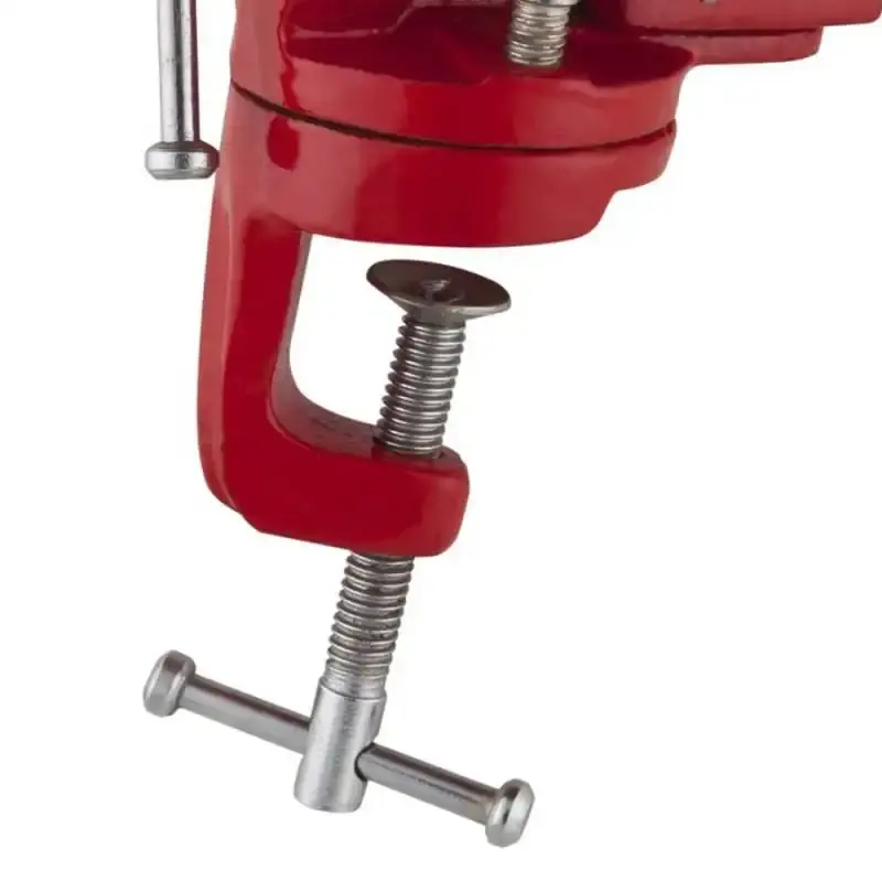 Morsa / mini torno de mesa 2.1/2 POL com base giratória 41J Eda — fotografia 3