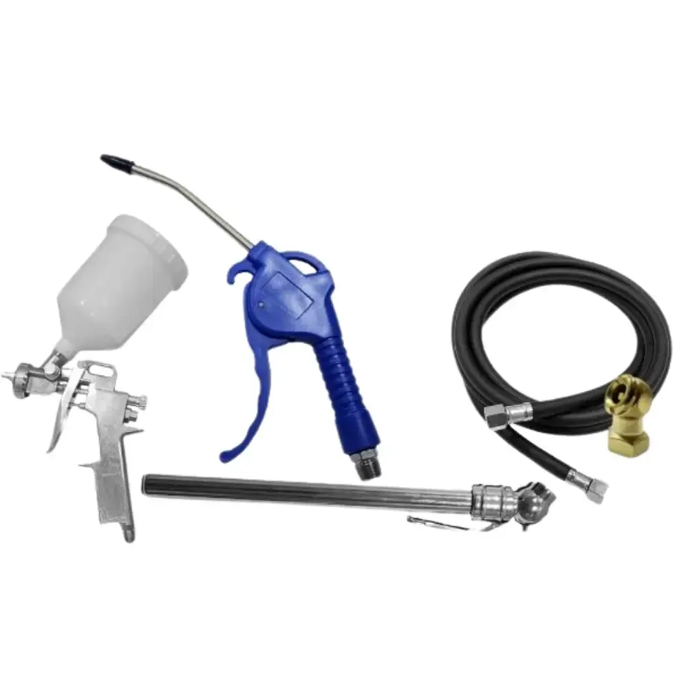Compressor portátil isento 10 pés 2HP 50L com kit 5 peças evald tractor Compbrasil 220 V — fotografia 3