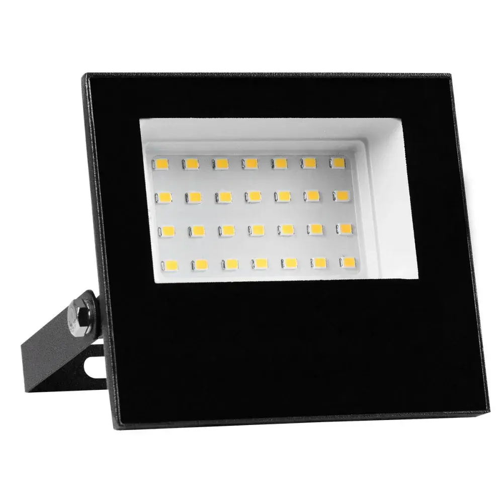 Refletor de led preto 2400LM 30W bivolt Liege — fotografia de referência