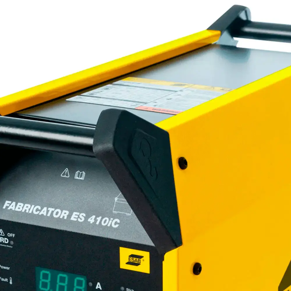 Máquina de solda inversora multiprocesso tig/mma trifásica 380/440V fabricator ES410IC 747094 Esab — fotografia 5