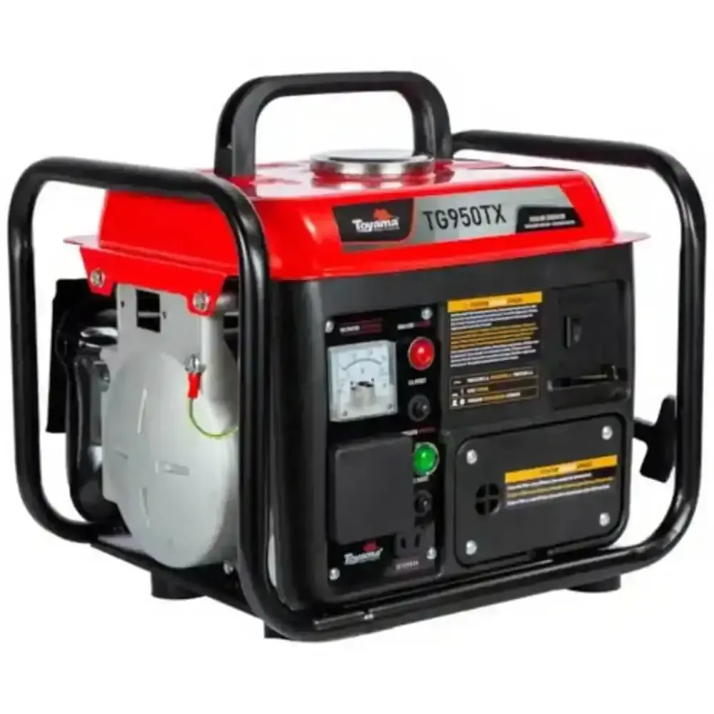 Gerador gasolina com voltímetro e carregador monofásico TG950TX Toyama 220 V — fotografia de referência