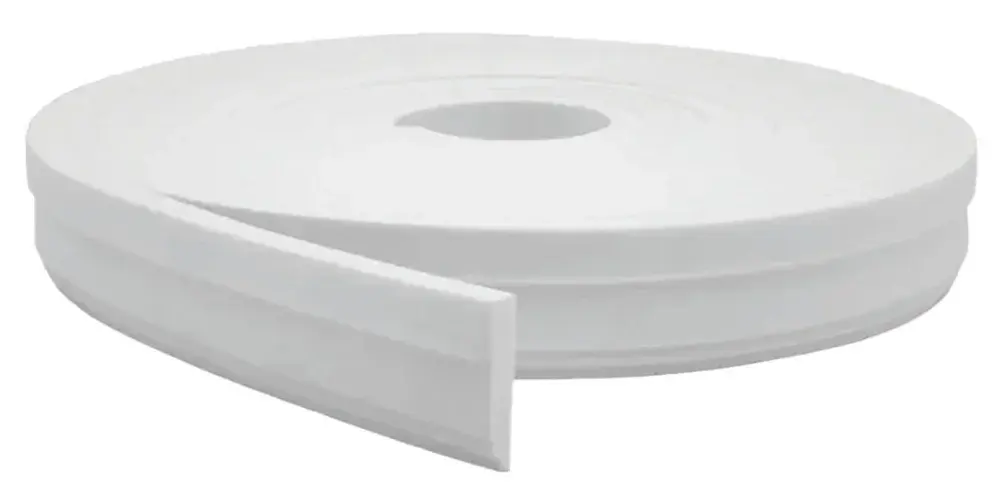 Roda teto eva autocolante rt 340 5M x 5CM branco meu rodapé — fotografia 5